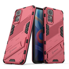 Load image into Gallery viewer, Punk Armor 2 in 1 PC + TPU Shockproof Phone Case with Invisible Holder, For Xiaomi Redmi Note 11 / Note 11S Global
