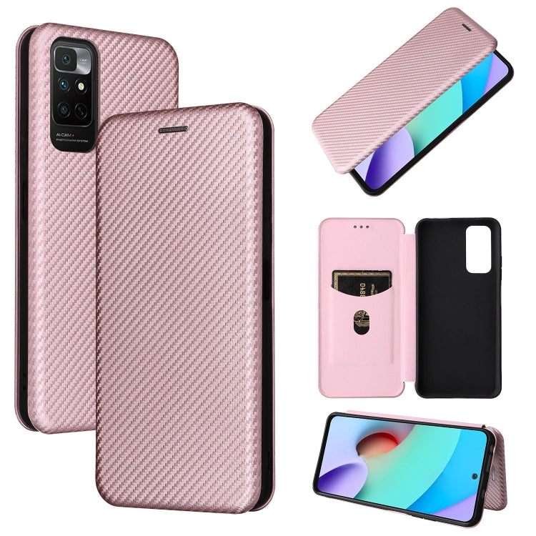 Carbon Fiber Texture Magnetic Horizontal Flip PU Phone Case, For Xiaomi Redmi Note 11 / Note 11S Global, For Motorola Edge X30