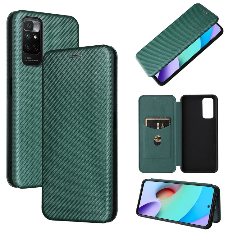 Carbon Fiber Texture Magnetic Horizontal Flip PU Phone Case, For Xiaomi Redmi Note 11 / Note 11S Global, For Motorola Edge X30