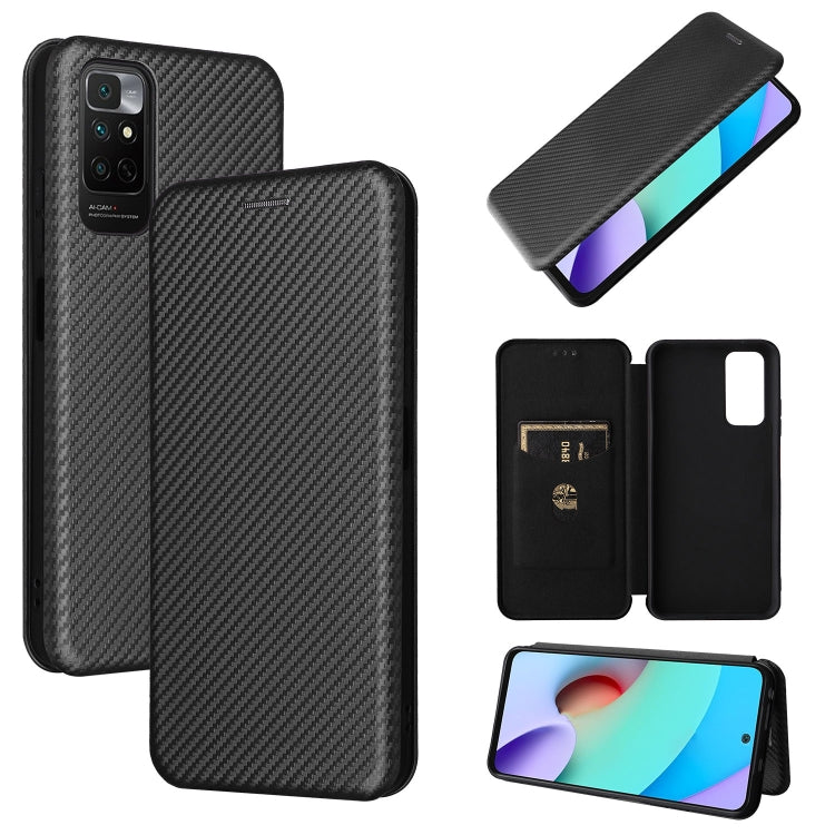 Carbon Fiber Texture Magnetic Horizontal Flip PU Phone Case, For Xiaomi Redmi Note 11 / Note 11S Global, For Motorola Edge X30