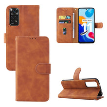 Load image into Gallery viewer, Skin Feel Magnetic Buckle Leather Phone Case, For OPPO Realme 9i / A36, For OPPO Realme GT2 Pro 5G, For Xiaomi Redmi Note 11 / Note 11S Global, For Xiaomi Redmi Note 11 Pro 5G Foreign Version / Note 11 Pro+, For Blackview A55