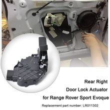Load image into Gallery viewer, Car Rear Right Door Lock Actuator Motor LR011302 for Land Rover, A1608-04