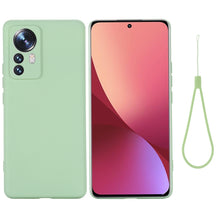 Load image into Gallery viewer, Pure Color Liquid Silicone Phone Case, For Xiaomi 12 Pro, For Xiaomi Civi