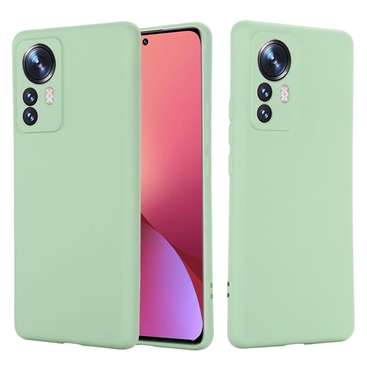 Pure Color Liquid Silicone Phone Case, For Xiaomi 12 Pro, For Xiaomi Civi