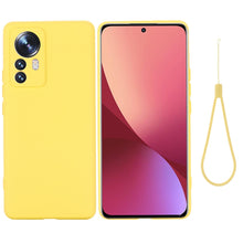 Load image into Gallery viewer, Pure Color Liquid Silicone Phone Case, For Xiaomi 12 Pro, For Xiaomi Civi