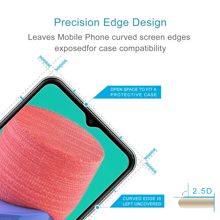50 PCS 0.26mm 9H 2.5D Tempered Glass Film, For Samsung Galaxy M33 / M23 / F23 / M13 / F13 / Jump2 / M13 4G(50 PCS)
