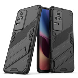 Punk Armor 2 in 1 PC + TPU Shockproof Phone Case with Holder, For Xiaomi Redmi K50 Pro, For Xiaomi Redmi K50 Gaming