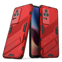 Load image into Gallery viewer, Punk Armor 2 in 1 PC + TPU Shockproof Phone Case with Holder, For Xiaomi Redmi K50 Pro, For Xiaomi Redmi K50 Gaming