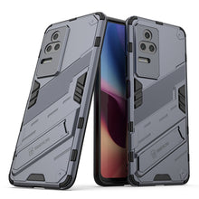 Load image into Gallery viewer, Punk Armor 2 in 1 PC + TPU Shockproof Phone Case with Holder, For Xiaomi Redmi K50 Pro, For Xiaomi Redmi K50 Gaming