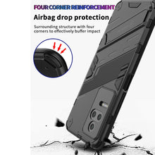 Load image into Gallery viewer, Punk Armor 2 in 1 PC + TPU Shockproof Phone Case with Holder, For Xiaomi Redmi K50 Pro, For Xiaomi Redmi K50 Gaming