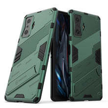 Load image into Gallery viewer, Punk Armor 2 in 1 PC + TPU Shockproof Phone Case with Holder, For Xiaomi Redmi K50 Pro, For Xiaomi Redmi K50 Gaming