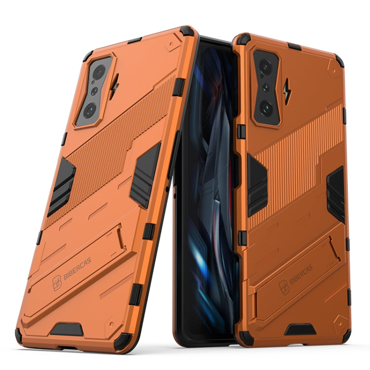 Punk Armor 2 in 1 PC + TPU Shockproof Phone Case with Holder, For Xiaomi Redmi K50 Pro, For Xiaomi Redmi K50 Gaming