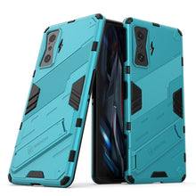 Load image into Gallery viewer, Punk Armor 2 in 1 PC + TPU Shockproof Phone Case with Holder, For Xiaomi Redmi K50 Pro, For Xiaomi Redmi K50 Gaming