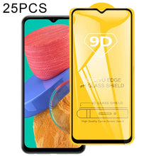 Load image into Gallery viewer, 25 PCS 9D Full Glue Screen Tempered Glass Film, For Samsung Galaxy M33 / M23 / F23 / A13 / M13 / F13 / Jump2 / M13 4G / A23 5G (25 PCS)