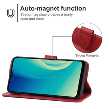 Load image into Gallery viewer, Leather Phone Case, For ZTE Blade A52