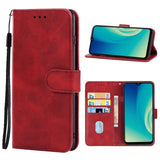 Leather Phone Case, For ZTE Blade A52