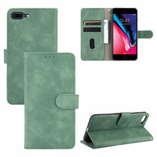Load image into Gallery viewer, Skin Feel Magnetic Calf Leather Case, For iPhone SE 2022 / SE 2020 / 8 / 7