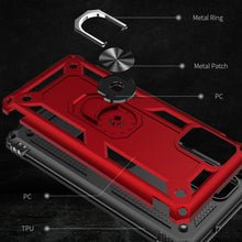 Load image into Gallery viewer, Armor Shockproof TPU + PC Protective Case with 360 Degree Rotation Holder, For Galaxy A51, For Xiaomi Mi CC9 Pro