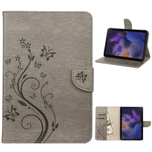 Load image into Gallery viewer, Butterfly Flower Embossing Pattern Leather Tablet Case, For Samsung Galaxy Tab A8 10.5 2021