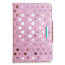 Load image into Gallery viewer, Solid Color Wave Point Horizontal Flip Leather Case  , with Holder