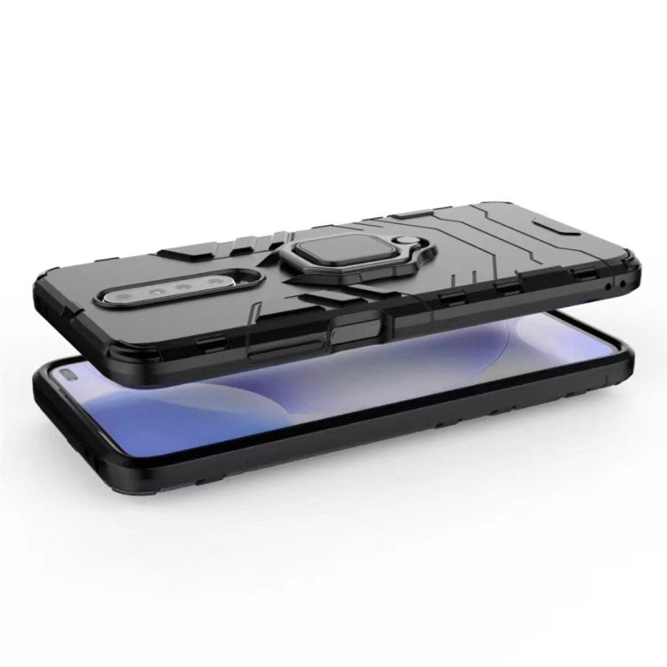 PC + TPU Shockproof Protective Case with Magnetic Ring Holder, For Xiaomi Redmi K30, For Galaxy A51