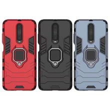 Load image into Gallery viewer, PC + TPU Shockproof Protective Case with Magnetic Ring Holder, For Xiaomi Redmi K30, For Galaxy A51