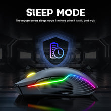 Load image into Gallery viewer, ONIKUMA CW905 2.4G RGB Lighting Wireless Mouse, CW905 Wireless Mouse(Black), CW905 Wireless Mouse(Pink), CW905 Wireless Mouse (Grey White)