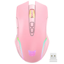 Load image into Gallery viewer, ONIKUMA CW905 2.4G RGB Lighting Wireless Mouse, CW905 Wireless Mouse(Black), CW905 Wireless Mouse(Pink), CW905 Wireless Mouse (Grey White)