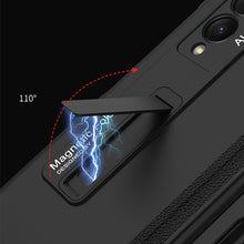 Load image into Gallery viewer, GKK Integrated Magnetic Full Coverage Phone Flip Case with Pen Slot, For Samsung Galaxy Z Fold3 5G