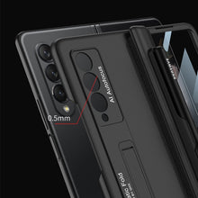 Load image into Gallery viewer, GKK Integrated Magnetic Full Coverage Phone Flip Case with Pen Slot, For Samsung Galaxy Z Fold3 5G