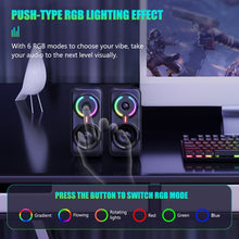 Load image into Gallery viewer, ONIKUMA L6 RGB Lighting Computer Audio with Bluetooth Function, L6