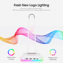 Load image into Gallery viewer, ONIKUMA ST-2 RGB Lighting Headset Holder Stand