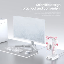 Load image into Gallery viewer, ONIKUMA ST-2 RGB Lighting Headset Holder Stand