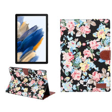 Load image into Gallery viewer, Flower Cloth Leather Smart Tablet Case, For Samsung Galaxy Tab A8 10.5 2021 X200 / X205