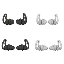 Load image into Gallery viewer, iMeBoBo A1 Shark Fin Version Nano Silicone Sleeping Noise Reduction Earplugs, Two Layer, Three Layer