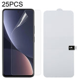 25 PCS Full Screen Protector Explosion-proof Hydrogel Film, For Xiaomi Redmi K50/K50 Pro/K50 Gaming/Redmi K60(25 PCS)