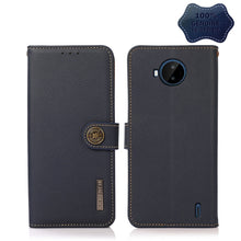 Load image into Gallery viewer, KHAZNEH Custer Genuine Leather RFID Phone Case, For Nokia C20 Plus, For OPPO Reno7 5G / Find X5 Lite, For Xiaomi Redmi Note 11 Pro 5G / 4G