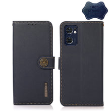Load image into Gallery viewer, KHAZNEH Custer Genuine Leather RFID Phone Case, For Nokia C20 Plus, For OPPO Reno7 5G / Find X5 Lite, For Xiaomi Redmi Note 11 Pro 5G / 4G