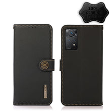 Load image into Gallery viewer, KHAZNEH Custer Genuine Leather RFID Phone Case, For Nokia C20 Plus, For OPPO Reno7 5G / Find X5 Lite, For Xiaomi Redmi Note 11 Pro 5G / 4G