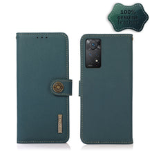 Load image into Gallery viewer, KHAZNEH Custer Genuine Leather RFID Phone Case, For Nokia C20 Plus, For OPPO Reno7 5G / Find X5 Lite, For Xiaomi Redmi Note 11 Pro 5G / 4G