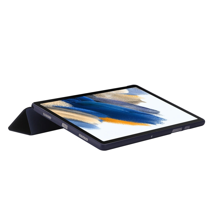 TPU Three-fold Horizontal Flip Leather Case, For Samsung Galaxy Tab A8 10.5 2021