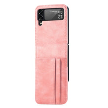 Load image into Gallery viewer, Vertical Flip Card Slot Leather Phone Case, For Samsung Galaxy Z Flip3 5G