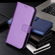 Load image into Gallery viewer, Diamond Texture Leather Phone Case, For Xiaomi Redmi 9, For Xiaomi Redmi Note 11 4G Global / Note 11S, For Xiaomi Redmi Note 11 Pro 5G / 4G Global, For Xiaomi Mi 11 Ultra, For Xiaomi Mi CC9 Pro / Note 10 / Note 10 Pro, For Samsung Galaxy S22 5G        ...