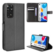 Load image into Gallery viewer, Diamond Texture Leather Phone Case, For Xiaomi Redmi 9, For Xiaomi Redmi Note 11 4G Global / Note 11S, For Xiaomi Redmi Note 11 Pro 5G / 4G Global, For Xiaomi Mi 11 Ultra, For Xiaomi Mi CC9 Pro / Note 10 / Note 10 Pro, For Samsung Galaxy S22 5G        ...