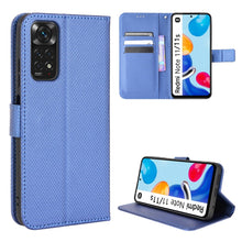 Load image into Gallery viewer, Diamond Texture Leather Phone Case, For Xiaomi Redmi 9, For Xiaomi Redmi Note 11 4G Global / Note 11S, For Xiaomi Redmi Note 11 Pro 5G / 4G Global, For Xiaomi Mi 11 Ultra, For Xiaomi Mi CC9 Pro / Note 10 / Note 10 Pro, For Samsung Galaxy S22 5G        ...