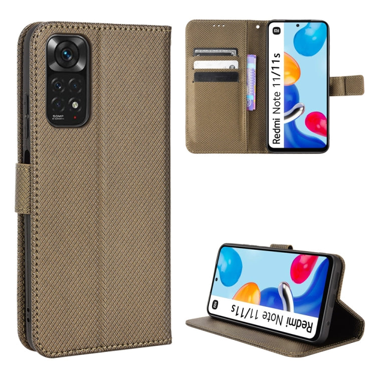 Diamond Texture Leather Phone Case, For Xiaomi Redmi 9, For Xiaomi Redmi Note 11 4G Global / Note 11S, For Xiaomi Redmi Note 11 Pro 5G / 4G Global, For Xiaomi Mi 11 Ultra, For Xiaomi Mi CC9 Pro / Note 10 / Note 10 Pro, For Samsung Galaxy S22 5G        ...