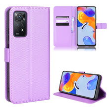 Load image into Gallery viewer, Diamond Texture Leather Phone Case, For Xiaomi Redmi 9, For Xiaomi Redmi Note 11 4G Global / Note 11S, For Xiaomi Redmi Note 11 Pro 5G / 4G Global, For Xiaomi Mi 11 Ultra, For Xiaomi Mi CC9 Pro / Note 10 / Note 10 Pro, For Samsung Galaxy S22 5G        ...