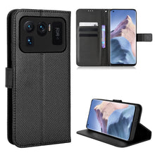 Load image into Gallery viewer, Diamond Texture Leather Phone Case, For Xiaomi Redmi 9, For Xiaomi Redmi Note 11 4G Global / Note 11S, For Xiaomi Redmi Note 11 Pro 5G / 4G Global, For Xiaomi Mi 11 Ultra, For Xiaomi Mi CC9 Pro / Note 10 / Note 10 Pro, For Samsung Galaxy S22 5G        ...