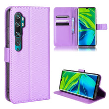 Load image into Gallery viewer, Diamond Texture Leather Phone Case, For Xiaomi Redmi 9, For Xiaomi Redmi Note 11 4G Global / Note 11S, For Xiaomi Redmi Note 11 Pro 5G / 4G Global, For Xiaomi Mi 11 Ultra, For Xiaomi Mi CC9 Pro / Note 10 / Note 10 Pro, For Samsung Galaxy S22 5G        ...