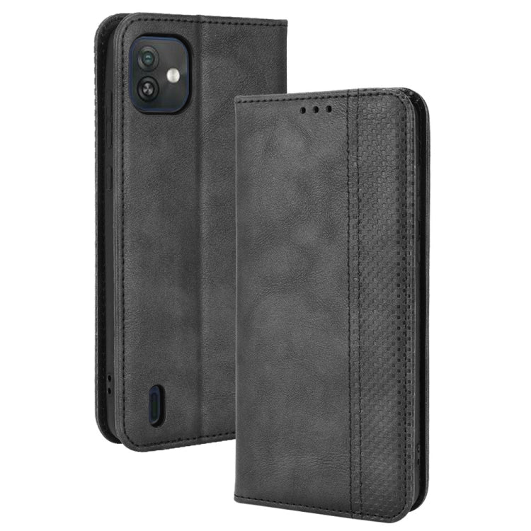 Magnetic Buckle Retro Crazy Horse Leather Phone Case, For Motorola Moto Edge 30 Pro/Edge+ 2022/Edge X30, For Wiko Y82, For Xiaomi Redmi Note 11S / Note 11 4G Overseas Version, For Xiaomi Redmi Note 11 Pro 4G / 5G Overseas Version, For Asus Zenfone 8 / ...